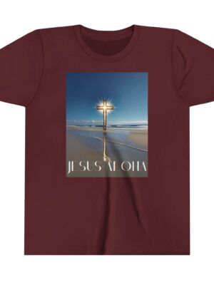 Youth Short Sleeve Tee "Jesus = Aloha"