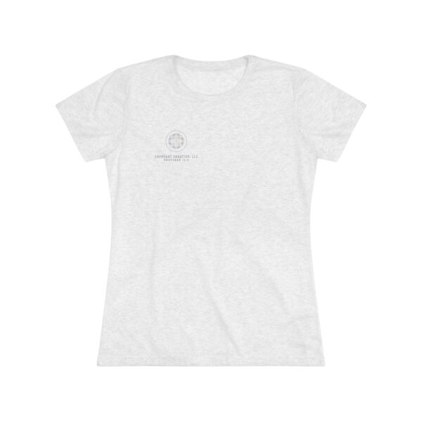 Women's Triblend Tee "Disciple in the making"