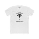 Unisex Cotton Crew Tee "Wifi Connect to GOD"