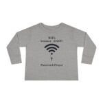 Toddler Long Sleeve Tee "Wifi GOD"