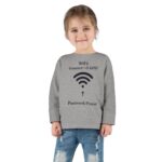 Toddler Long Sleeve Tee "Wifi GOD"