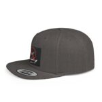 Flat Bill Snapback " Not today Satan"