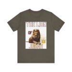 Unisex Jersey Short Sleeve Tee "The lion of Judah"