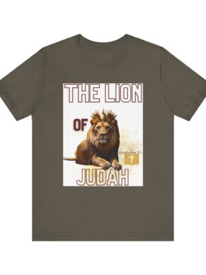 Unisex Jersey Short Sleeve Tee "The lion of Judah"