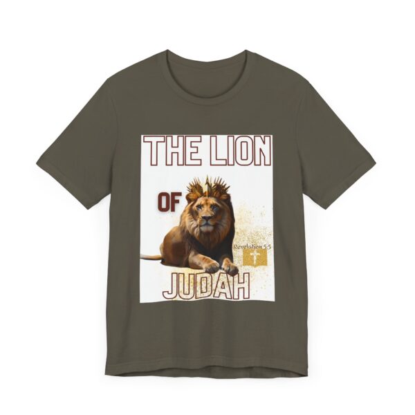 Unisex Jersey Short Sleeve Tee "The lion of Judah"